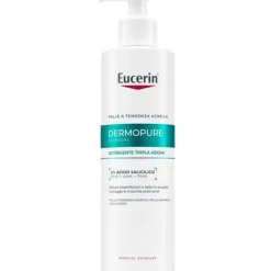 Eucerin Dermopure Clinical Detergente Tripla Azione 400 Ml - Cosmetico Detergenti Viso Pelle Grassa