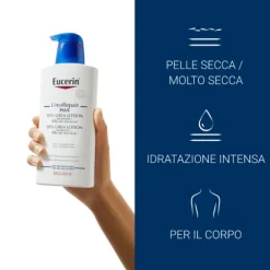 Eucerin Urearepair Emulsione Intensiva 10% Urea 400Ml Idratazione Pelle Secca
