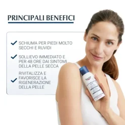 Eucerin Urearepair Plus 10% Urea Mousse Piedi 150Ml Creme Secchezza Piede