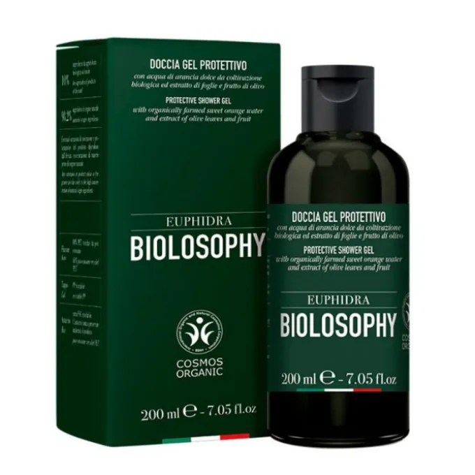 Euphidra Biolosophy Doccia Gel Protettivo Detersione Pelle Normale