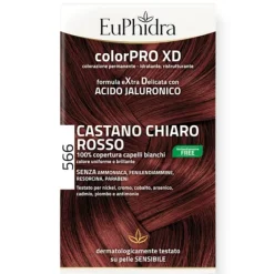 Euphidra Colorpro Xd566 Castano Chiaro Rosso Tinte