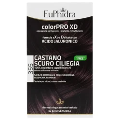 Euphidra Colorpro Xd Tintura Extra Delicata Colore 355 Castano Scuro Ciliegia