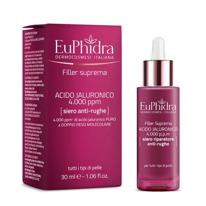 Euphidra Filler Suprema Siero Antirughe 30 Ml Trattamenti Anti Eta'