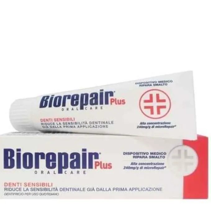 Euritalia Biorepair Plus Denti Sensibili Dentifricio 75 Ml