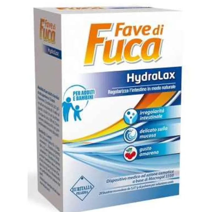Euritalia Fave Di Fuca Hydralax Integratore Contro Stitichezza 30 Bustine