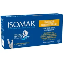 Euritalia Isomar Naso Soluzione Nasale Decongestionante 20 Flaconcini Ipertonica Baby