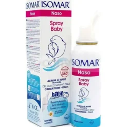 Euritalia Isomar Naso Spray Baby Alla Camomilla Acqua Di Mare Isotonica 100 Ml
