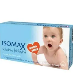 Euritalia Isomax Soluzione Fiosiologica 20 Flaconcini Fiale