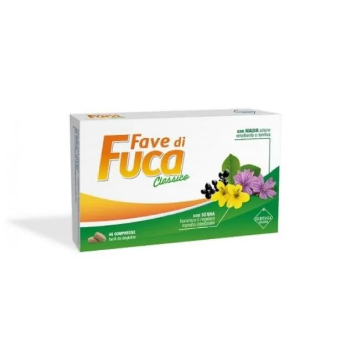 Euritalia Pharma (Div.coswell) Fave Di Fuca Senna 40 Cpr Lassativi Azione Delicata