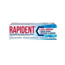 Euritalia Rapident Pasta Adesiva Per Dentiera 40 G Pulizia Protesi