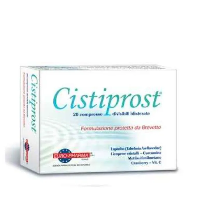 Euro- Euro Pharma Cistiprost 20 Compresse Divisibili Salute Intima Uomo