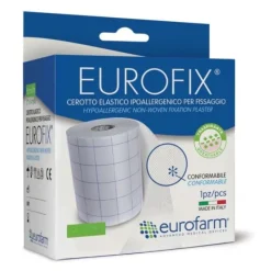 Eurofarm Cerotto Estensibile In Tessuno Non Tessuto Eurofix M 10 X 15 Cm