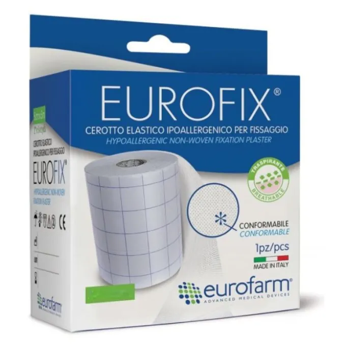 Eurofarm Cerotto Estensibile In Tessuno Non Tessuto Eurofix M 10 X 15 Cm