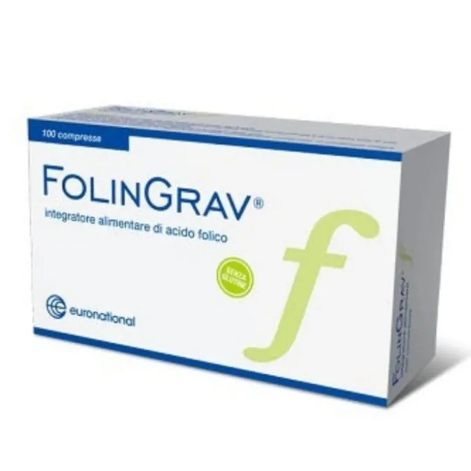 Euronational Folingrav Integratore 100 Compresse Gravidanza E Allattamento