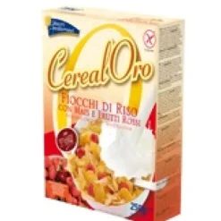 Eurospital Piaceri Mediterranei Cerealoro Fiocchi Di Riso Mais E Frutti Rossi Senza Glutine 250 G