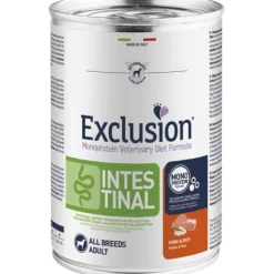Exclusion Monoprotein Veterinary Diet Formula Intestinal Pork And Rice 400 G
