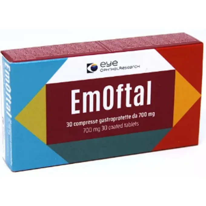 Eye Ophthalresearch Emoftal 30 Compresse Gastroprotette Patologie Oculari