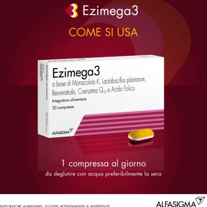 Ezimega3 20 Compresse Salute Del Cuore