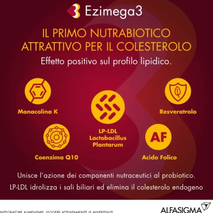 Ezimega3 20 Compresse Salute Del Cuore