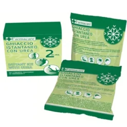 Farmacare Ghiaccio Istantaneo Con Urea 1 Pezzo Cuscinetti Gel Freddo