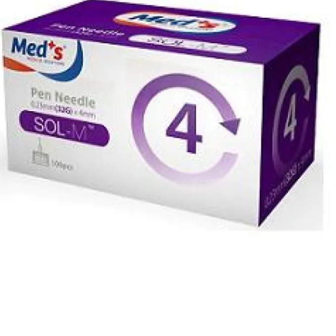 Farmac-Zabban Med's Ago Penna 31G Da Insulina 8 Mm 100 Pezzi Aghi Per Insulina