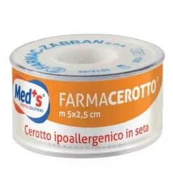 Farmac-Zabban Med's Cerotti Seta In Rocchetto 5 M X 5 Cm
