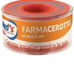 Farmac-Zabban Med's Cerotto Tela In Rocchetto 5 M X 5 Cm Cerotti Rocchetto Seta