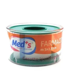 Farmac-Zabban Med's Cerotto Tnt Bianco In Rocchetto 5 M X 2,50 Cm Cerotti Rocchetto Tnt