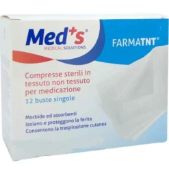 Farmac-Zabban Med's Compressa Di Garza Tnt Sterile Peel Open 7,5 X 7,5 Cm 12 Pezzi