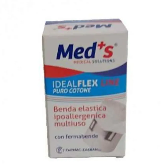 Farmac-Zabban Med's Ideal Flex Benda Elastica Cotone 12 Cm