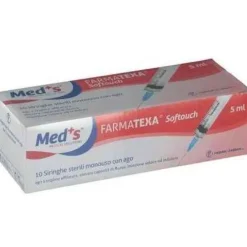 Farmac-Zabban Med's Siringa Sterile Monouso 5 Ml 10 Pezzi Siringhe