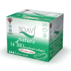 Farmac-Zabban Soavì Nature Bioassorbenti Ali Giorno 14 Assorbenti