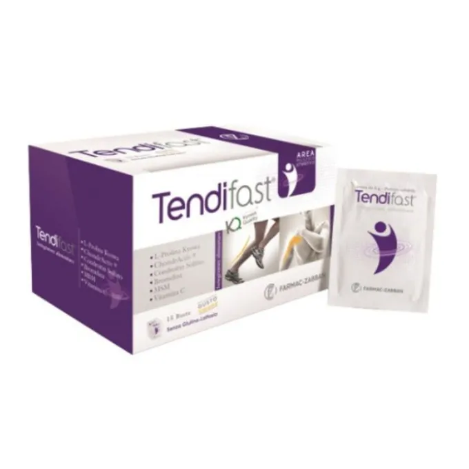 Farmac-Zabban Tendifast Integratore Stress 15 Bustine Salute Della Pelle Ed Anti-Invecchiamento