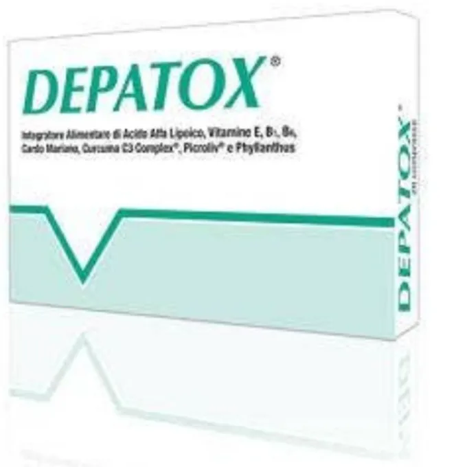 Farma Depatox Integratore Per Il Fegato 20 Compresse Regolarita E Depurazione