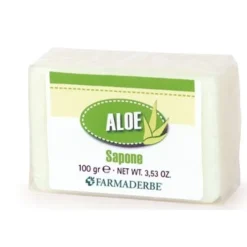 Farmaderbe Aloe Sapone 100 G Detersione Pelle Normale