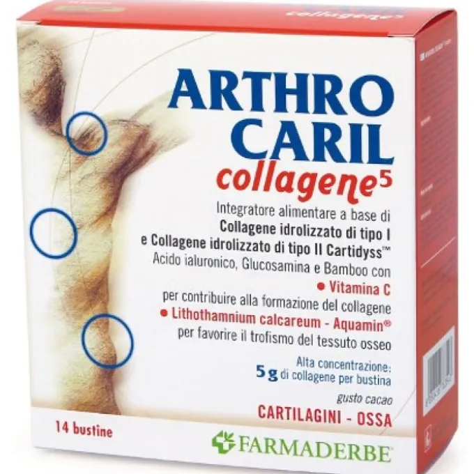 Farmaderbe Arthrocaril Collagene 14 Bustine
