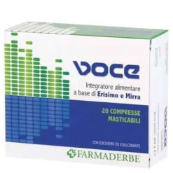 Farmaderbe Nutra Line Voce Integratore 20 Compresse Masticabili