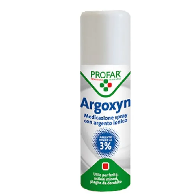 Federfarma.co Argoxyn Medicazione Spray Argento Ionico 2,5% 125 Ml