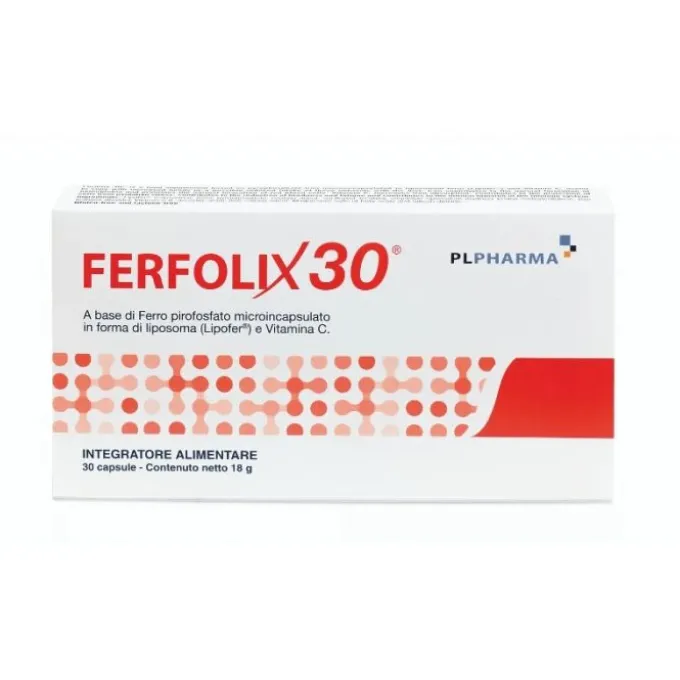 Ferfolix 30 Capsule Gravidanza E Allattamento