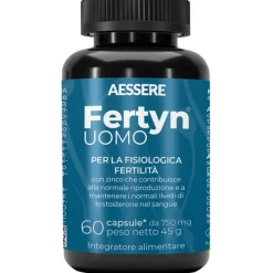 Fertyn Uomo 60 Capsule 750 Mg Senza Glutine Senza Lattosio Integratori Fertilita E Libido