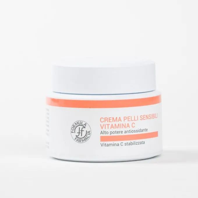 Ff Crema Viso Vitamina C Pelli Sensibili 50Ml - Cosmetico Viso Idratanti Viso Pelle Secca