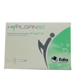 Fidia Hyalganbio Siringa Intra-Articolare Acido Ialuronico 20 Mg 2 Ml Dolori Articolari - Iniettabil