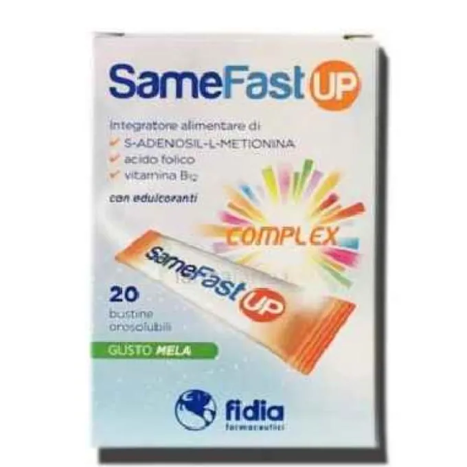 Fidia Samefast Up Complex Integratore Tono E Umore 20 Bustine Orosolubili
