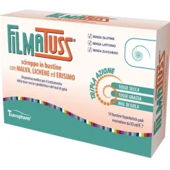 Filmatuss Sciroppo 14 Bustine Liquid Stick Pack Da 10 Ml Tosse Mista