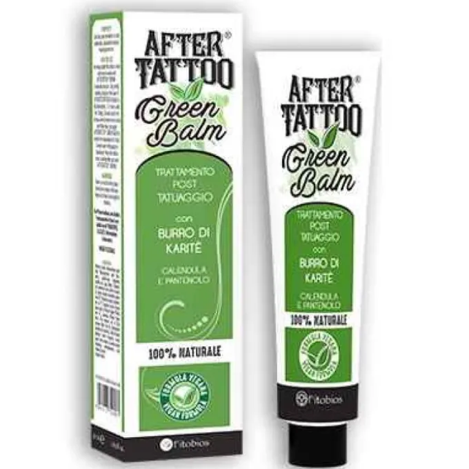 Fitobios Aftertattoo Green Balm 50Ml Idratazione Pelle Normale