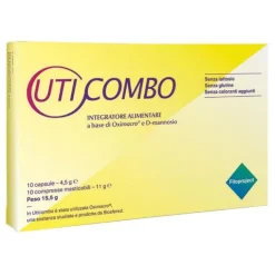 Fitoproject Uticombo Integratore Alimentare 10 Capsule + 10 Compresse Salute Intima Donna