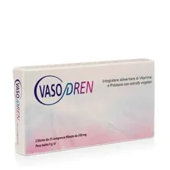 Fitoproject Vasodren Integratore Dietetico 30 Compresse Ritenzione Idrica