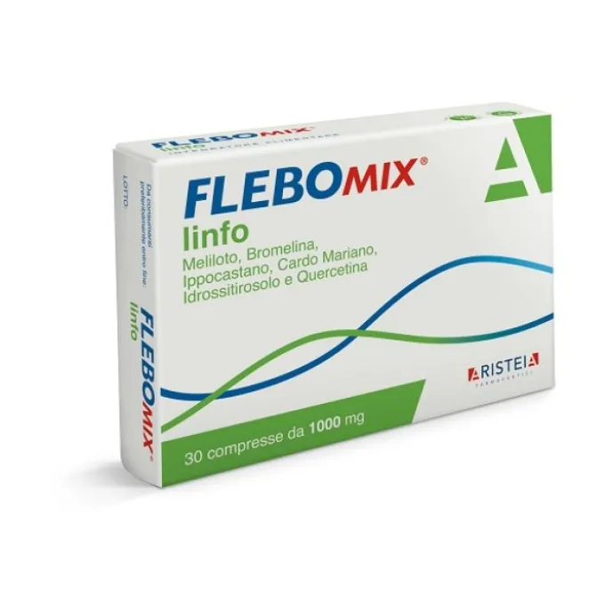 Flebomix Linfo 30 Compresse Integratori Venotonici