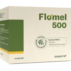 Flomel 500 40 Bustine - Integratore Alimentare Ritenzione Idrica
