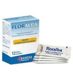 Floralba Integratore Fermenti Lattici 12 Bustine